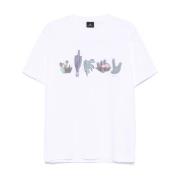 PS By Paul Smith Vita Crew Neck T-shirts och Polos White, Herr