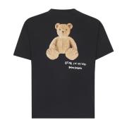 Palm Angels Teddy Bear T-shirts och Polos Black, Herr