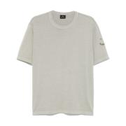 PS By Paul Smith Grå Crew Neck T-shirts och Polos Gray, Herr