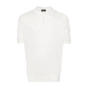 Ermenegildo Zegna 001C Polo Shirt White, Herr