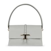 Tod's Mini Crossbody Väska TSE Tracollina Gray, Dam