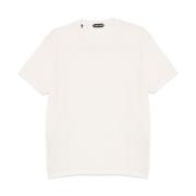 Tom Ford Vita Crew Neck T-shirts och Polos White, Herr