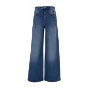 Isabel Marant Flared Leg Denim Jeans Blue, Dam