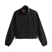 Tommy Hilfiger Casual Zip-Up Jacket med hög krage Black, Dam