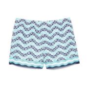 Casablanca Monogram Simshorts Blue, Herr