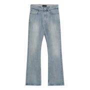 Balenciaga Regular Fit Denim Jeans Blue, Dam