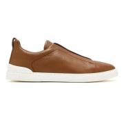 Ermenegildo Zegna DKF Sneakers för Män Brown, Herr