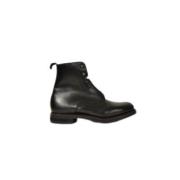 Church's Svarta Platta Snörskor Aw19 Black, Herr