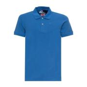 HUSKY ORIGINAL Polo Shirts Blue, Herr