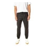 NN07 Tapered Fit Mid Waist Byxor Gray, Herr