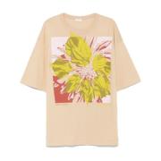 Dries Van Noten Vita Crew Neck T-shirts och Polos White, Herr