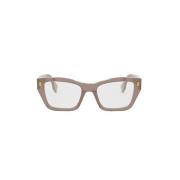 Fendi Elegant Optiska Ramar Naken Neutrals Beige, Dam