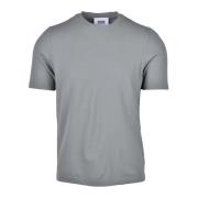 Alpha Studio Bomull Elastan T-shirt Gray, Herr