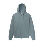 BALR. Goblin Blå Zip Through Hoodie Blue, Herr