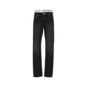 VTMNTS Svarta Jeansjeans Black, Herr