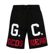 GCDS Casual Shorts Black, Herr