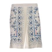 FAMILY FIRST Casual Shorts White, Herr