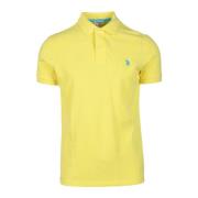 U.S. Polo Assn. Klassisk Polo i Bomull Yellow, Herr