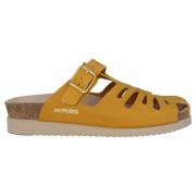 Mephisto Gul träskosandal för kvinnor Yellow, Dam