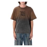 MISBHV Soluppgång Grafisk T-shirt Brown, Herr