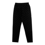 REPRESENT Intarsia Initial Sweatpants Black, Herr