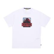 IUTER Mäns Logo Tee Vit Kortärmad T-shirt White, Herr