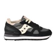 Saucony Sneaker med 50% läder, 50% polyester Black, Dam