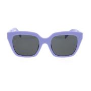 CELINE Stiliga Glasögon med 56mm Linsbredd Purple, Dam