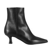 3JUIN Heeled Boots Black, Dam