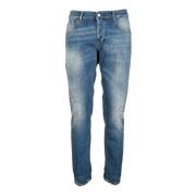 Dondup Ritchie Knappstängning Jeans Blue, Herr