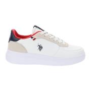 U.S. Polo Assn. Herr Sneakers i Konstläder White, Herr