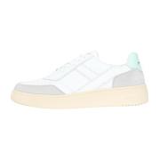 HINNOMINATE Läder Gummisula Sneakers White, Dam