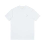 1017 ALYX 9SM Avslappnad Bomull T-shirt White, Herr