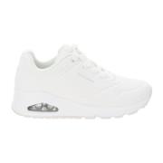 Skechers Dam Sneakers i Konstläder White, Dam