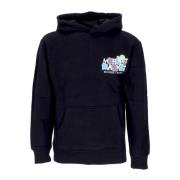 MARKET Exotisk Bil Svart Hoodie Black, Herr