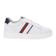 Nerogiardini Läder Sneakers för Män White, Herr