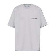 Comme des Garçons T-shirt med tryckt logotyp Gray, Herr