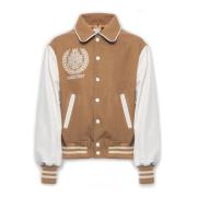 FAMILY FIRST Varsity College Kamelrock Beige, Herr