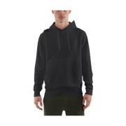 MA.STRUM Core Overhead Hoody i Jet Black Black, Herr