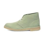 Clarks Ökenkänga Ljusgrön Mocka Green, Herr