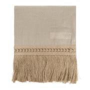 Max Mara Linnesjal Grammo Beige, Dam