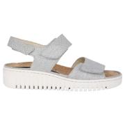 Waldläufer Beqväm Grå Dam Sandaler Gray, Dam