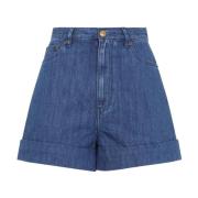 Valentino Blå Bermudashorts Damkläder Blue, Dam