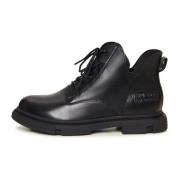 Cesare Gaspari Platta sula ankelboots - Svart Black, Dam