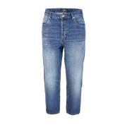 A.P.C. Blå Denim Jeans Stone Washed Blue, Herr