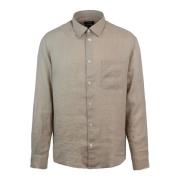 A.P.C. Blouses Shirts Beige, Herr