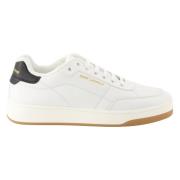 Saint Laurent Vit slät läderkorg Sl/61 White, Herr