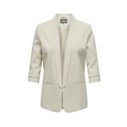 ONLY Carmakoma Moonbeam Life Blazer White, Dam