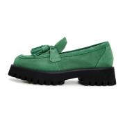 Cesare Gaspari Loafers Green, Dam