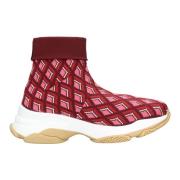 MALIPARMI Sneakers Bordeaux Red, Dam